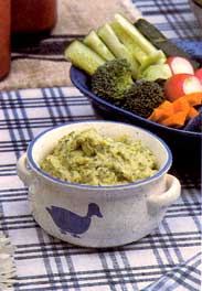 Our recipe for basil hummus is a cool twist on an old favorite.